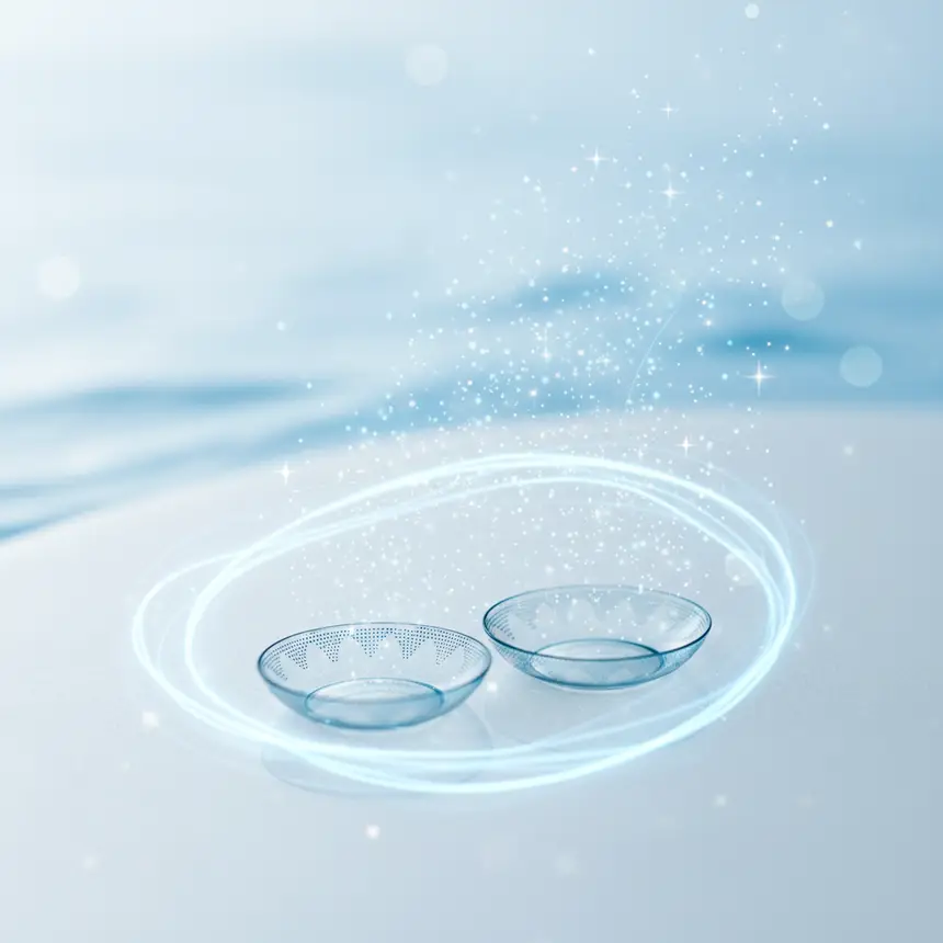 Overnight lenses, vision care tool