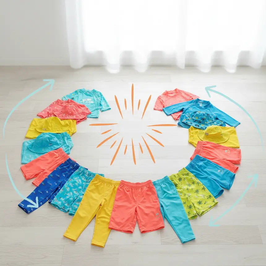 children summer activewear choices