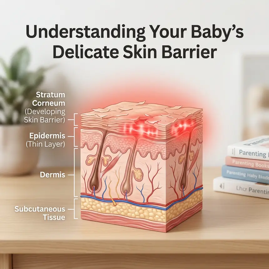 Causes of baby dry skin