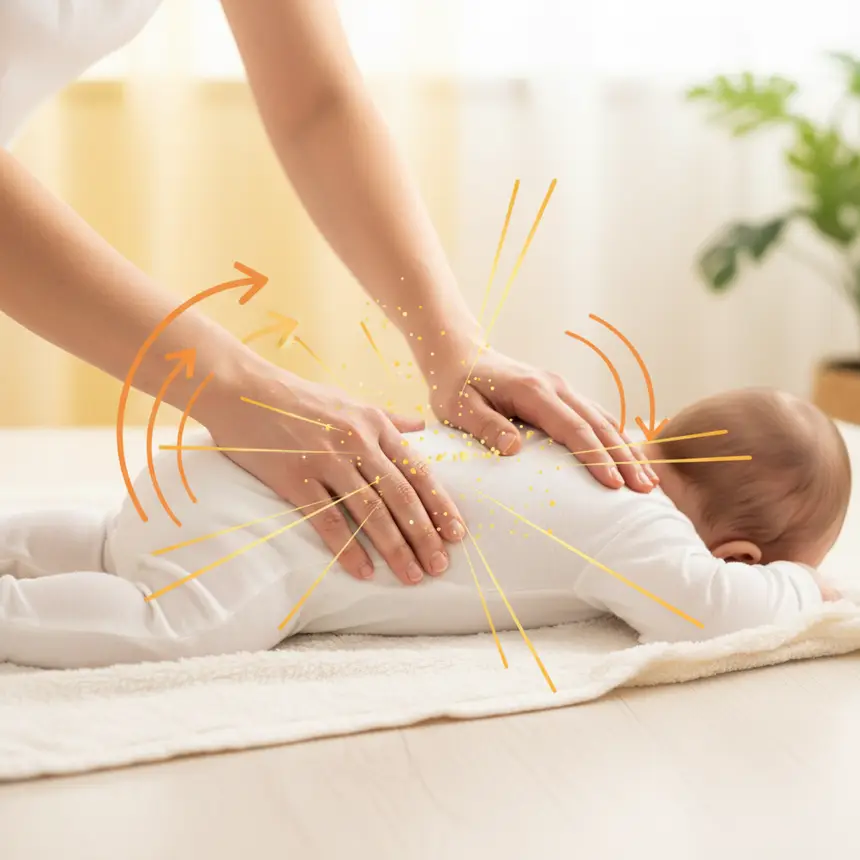 Baby massage oil use