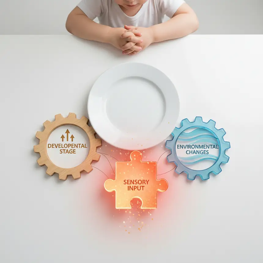 Developmental Shifts and Environmental Influences on Eating