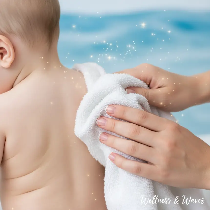 Baby bath moisturizing