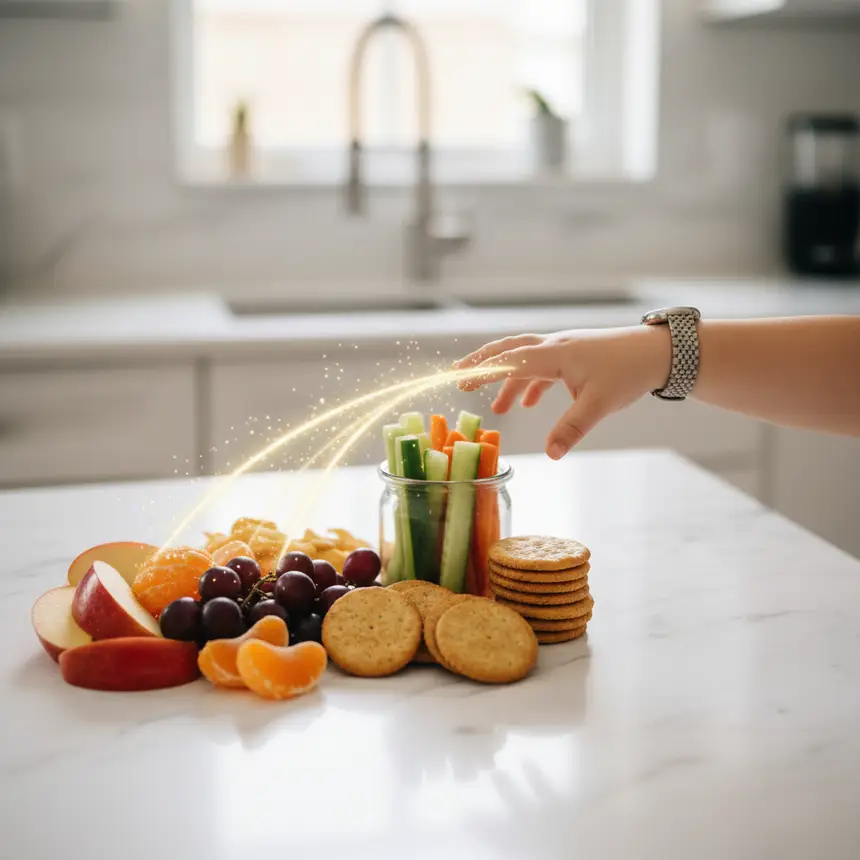 nutritious snacks, healthy eating habits