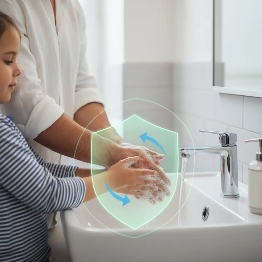 Hygiene management, gastroenteritis prevention