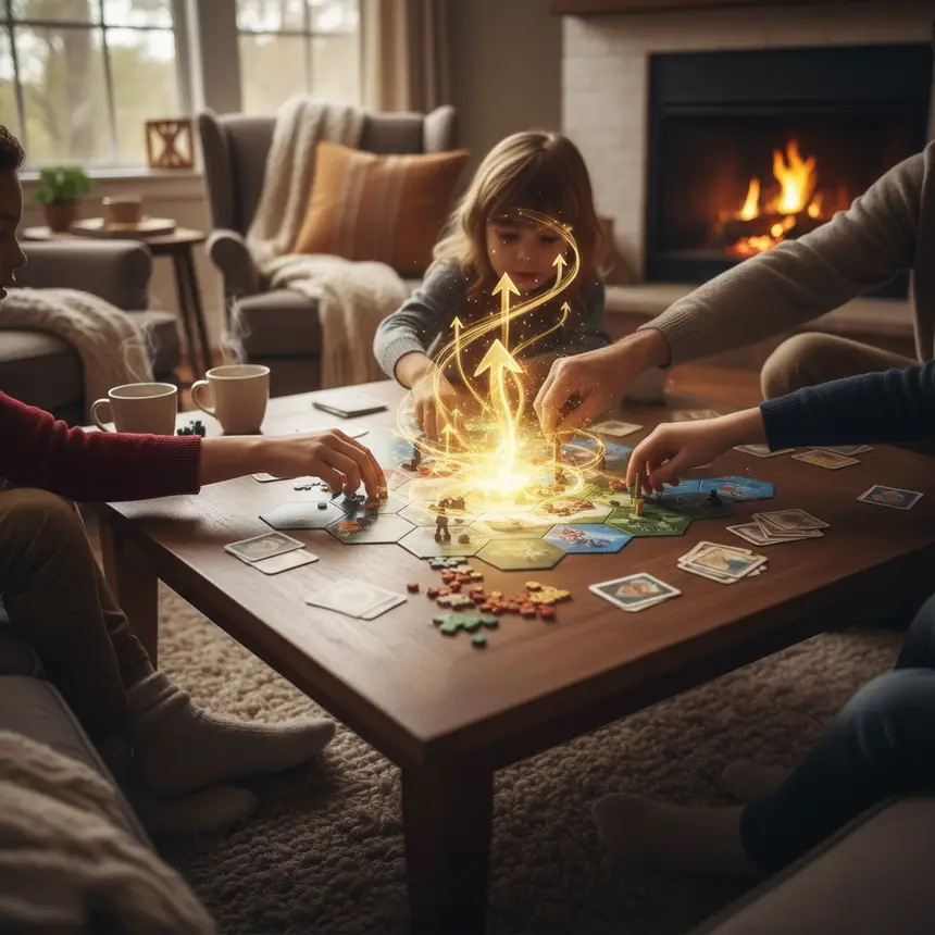 Family healthy winter