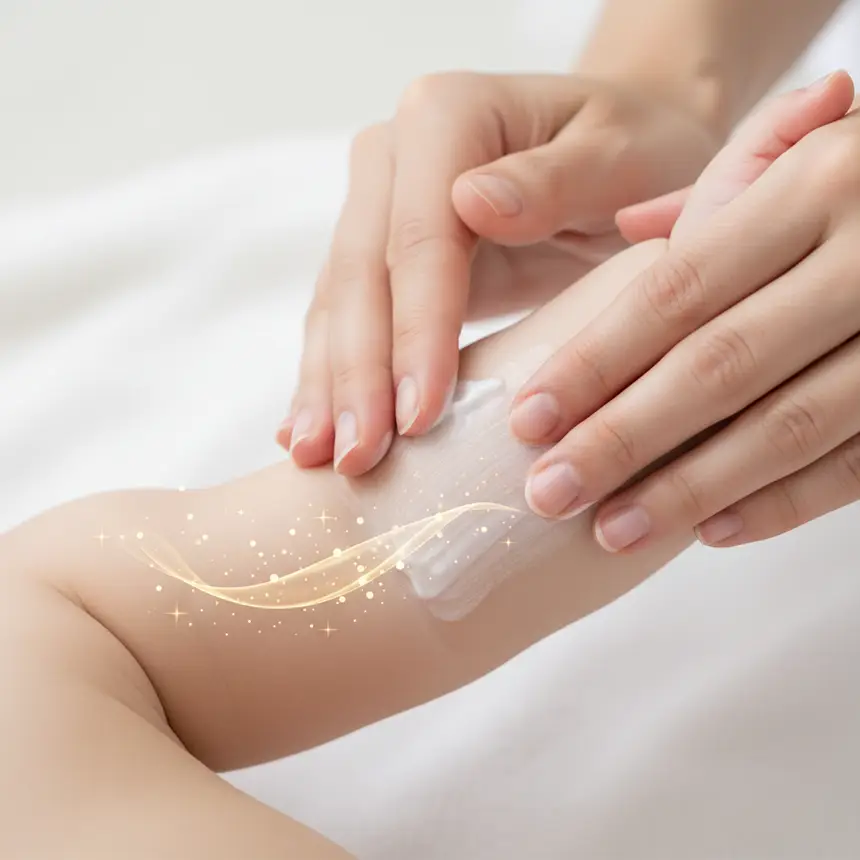 Baby moisturizing oil lotion