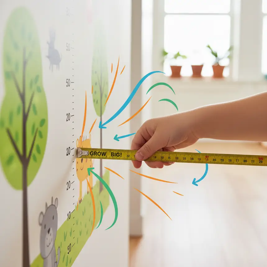 Measuring height at home