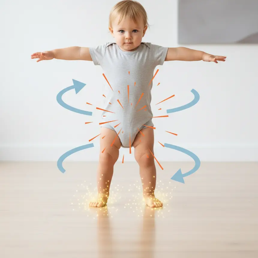 Baby motor skills