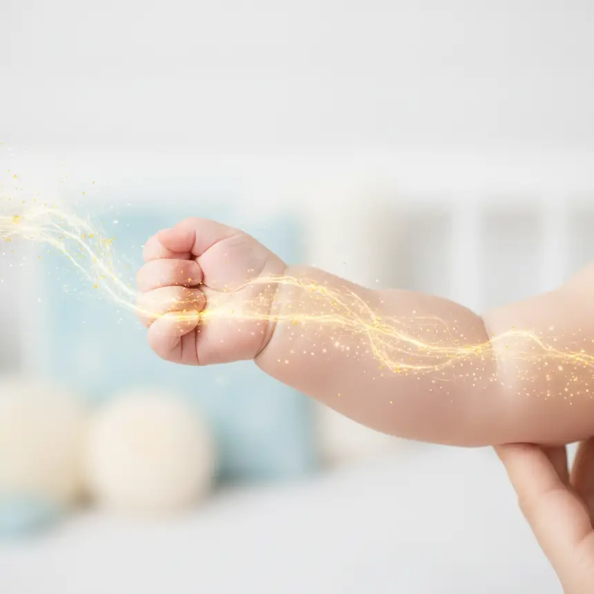 Baby skin hydration, nutrient absorption