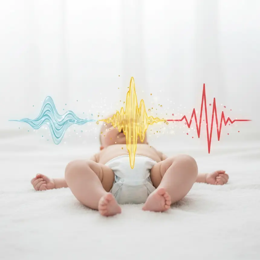Baby cry types