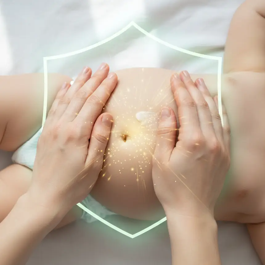 Baby massage moisturizer