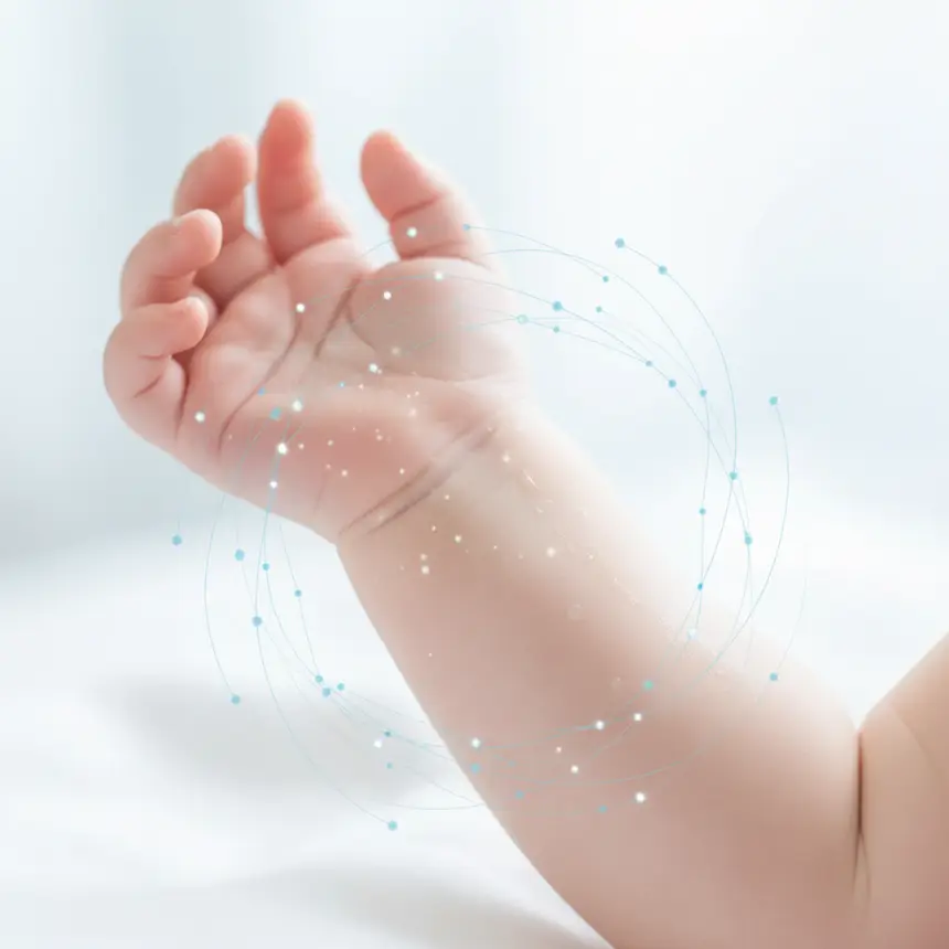 Infant skin sensitivity