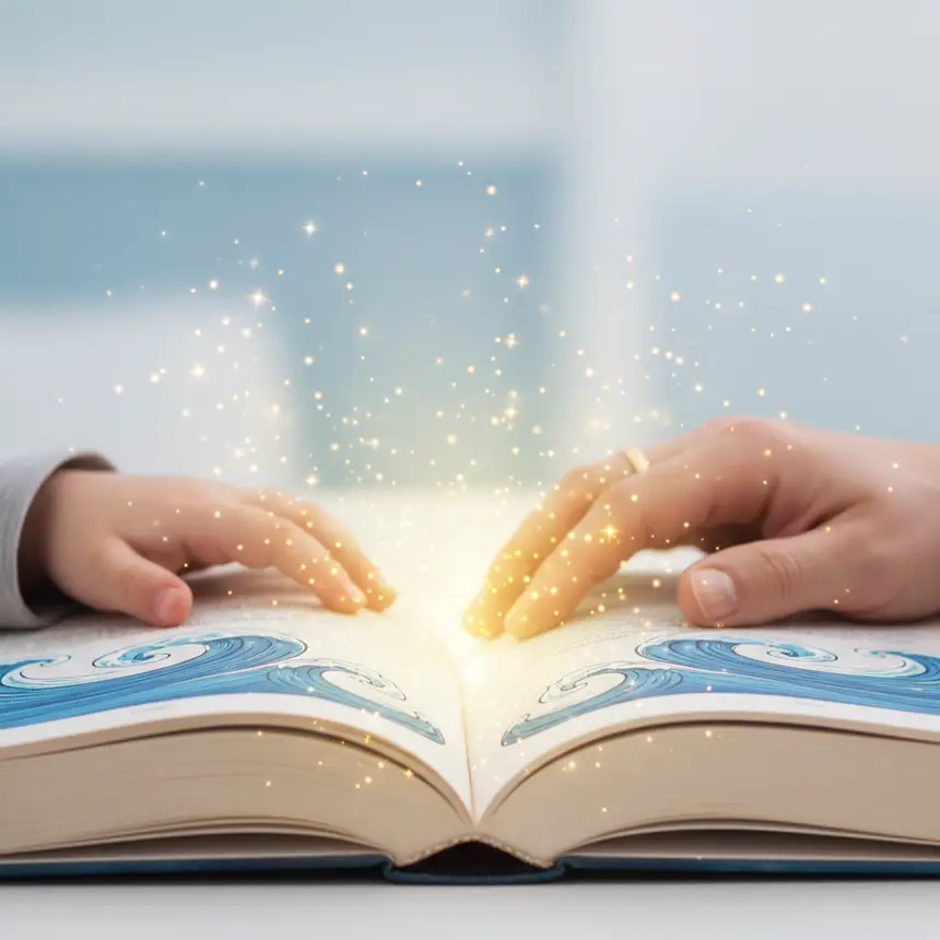Child's reading journey