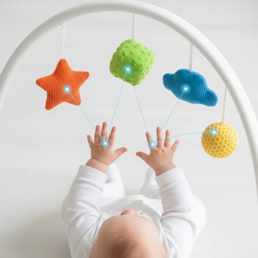 Infant sensory stimulation, mobile play